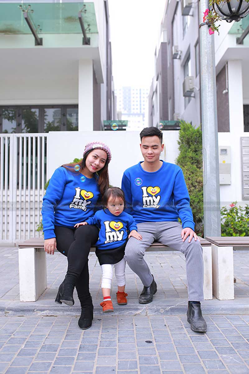 Chất liệu vải may áo đồng phục gia đình