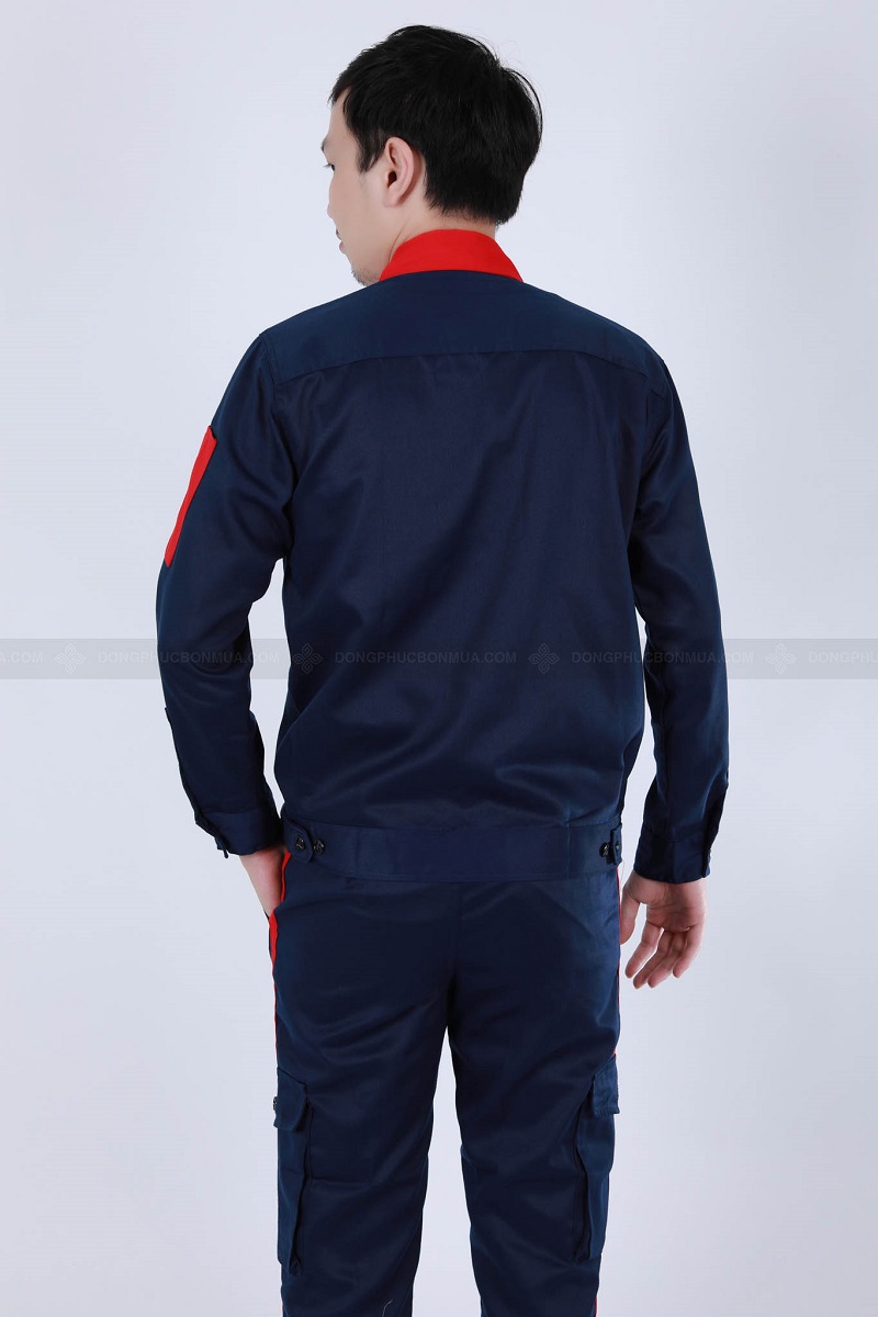 Đồng phục BHLĐ bán sẵn 02 được may bằng chất liệu vải cotton, vải kaki, vải lanh, vải pangrim