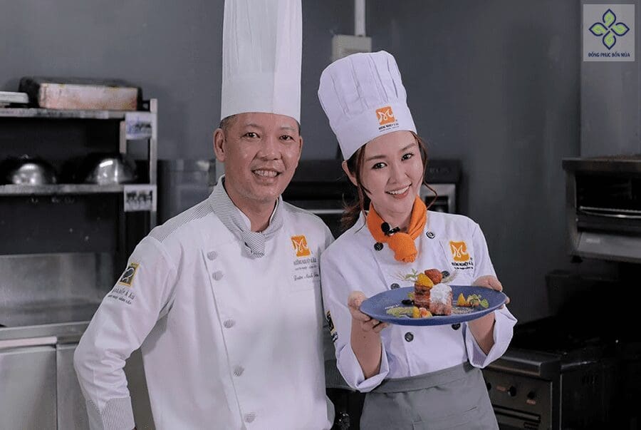 May Áo Bếp Trưởng Cao Cấp, Đẹp, Chuẩn Form | Báo Giá 2026