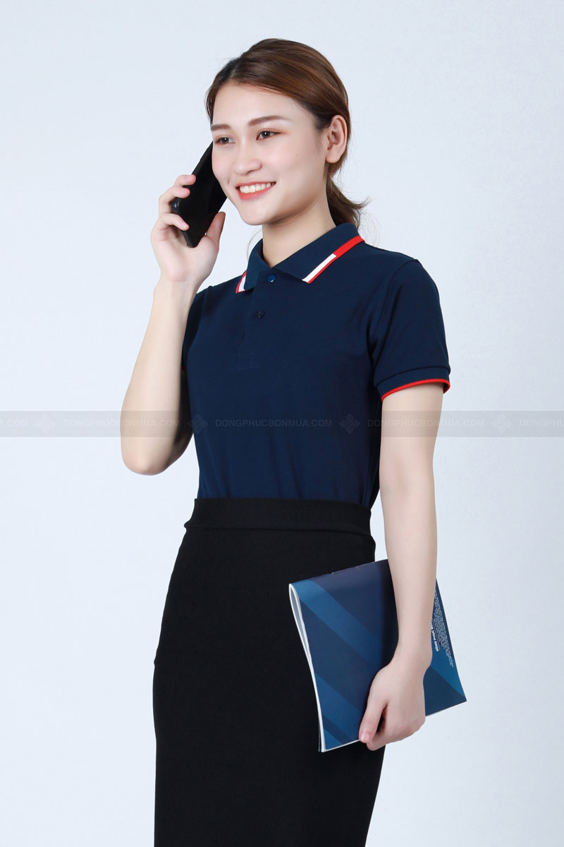 Phong cách thiết kế mẫu áo thun đồng phục cổ điển