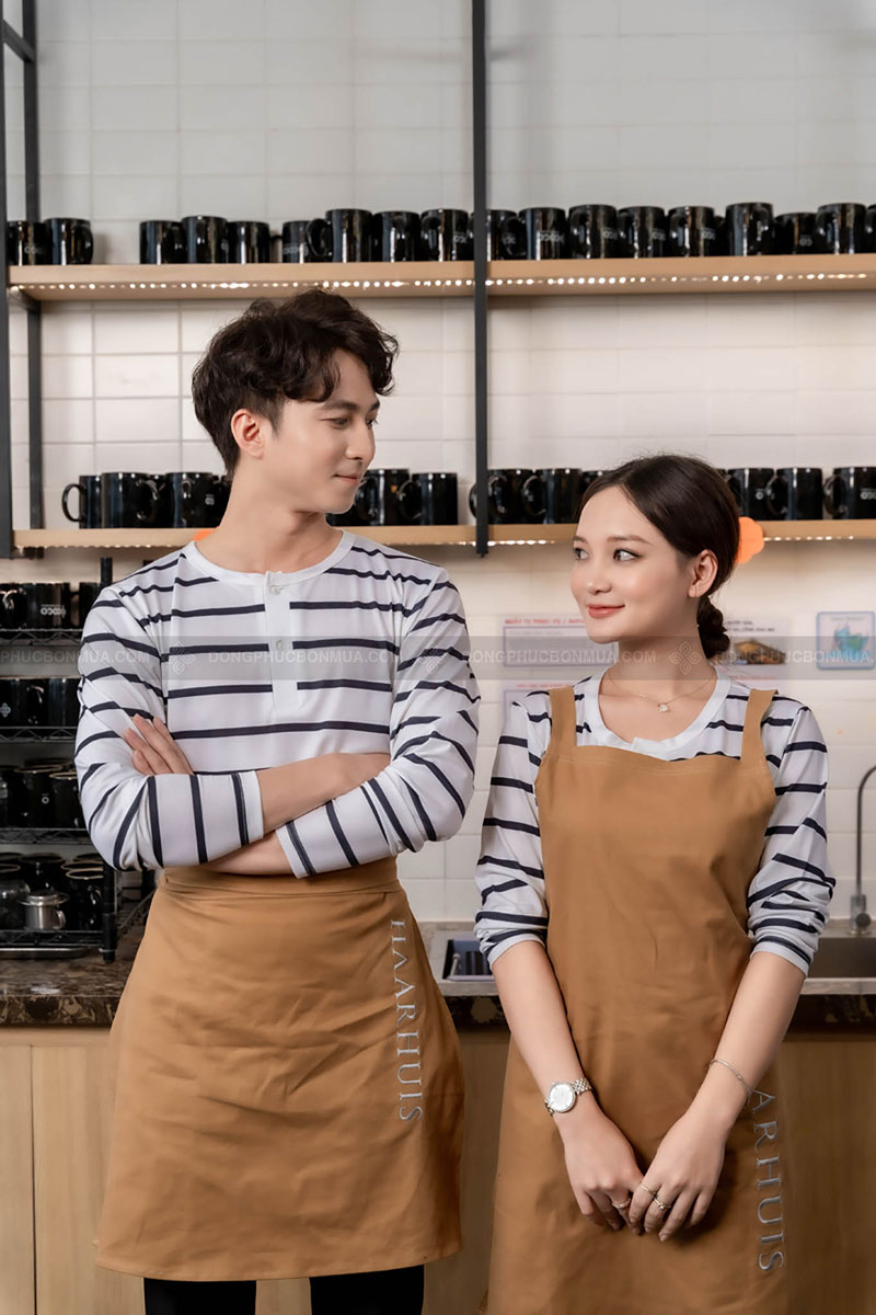 Giới thiệu về áo thun đồng phục và tạp dề nhân viên