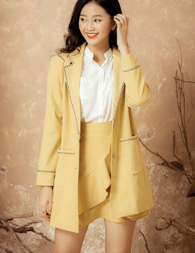áo vest phái đẹp theo kiểu Hàn Quốc Quốc