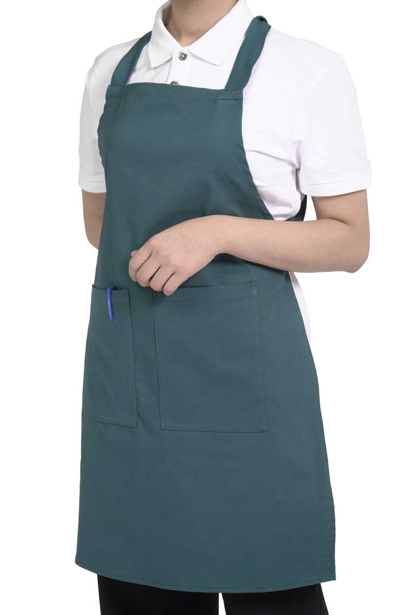 Màu sắc mẫu tạp dề yếm phối 2 túi vuông