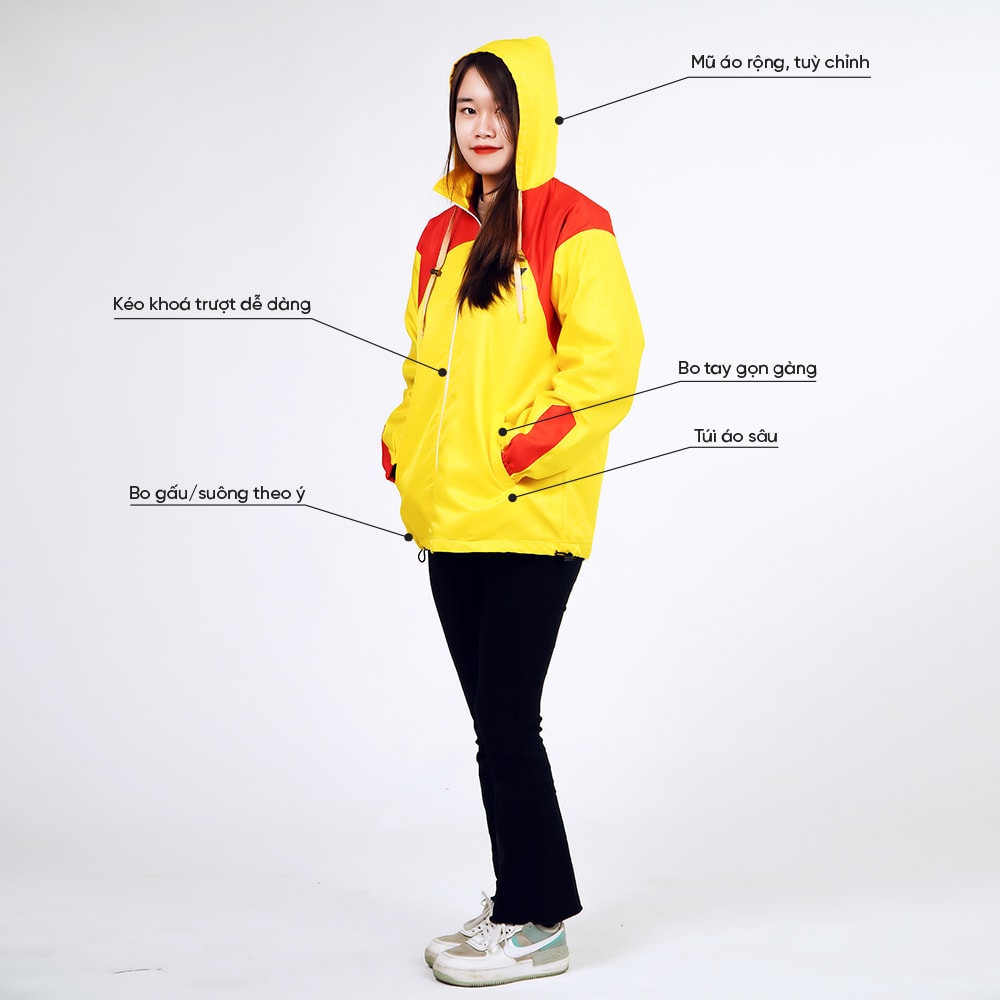 mẫu đồng phục áo khoác gió 2022 -6