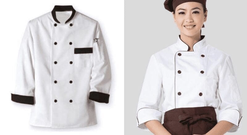 áo đầu bếp nữ