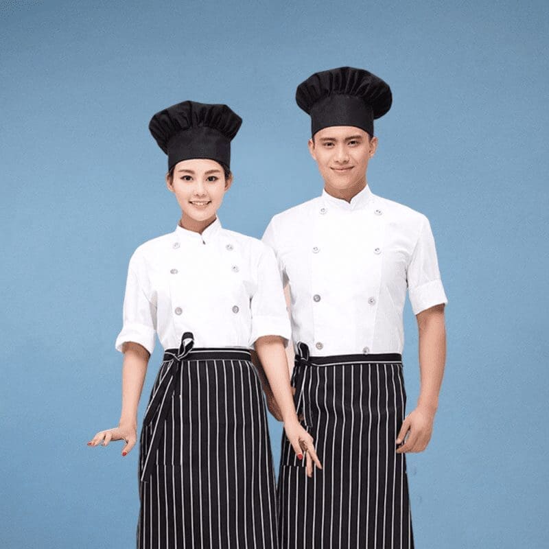 áo đầu bếp nữ