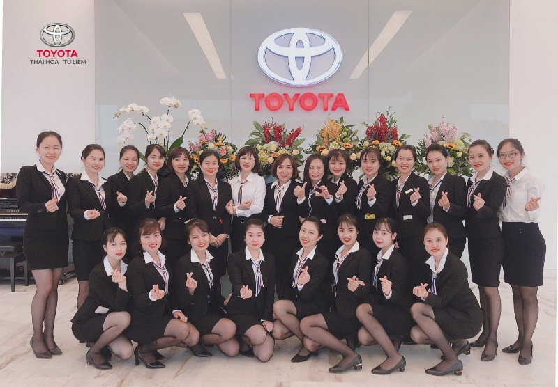 Đồng phục vest của Toyota