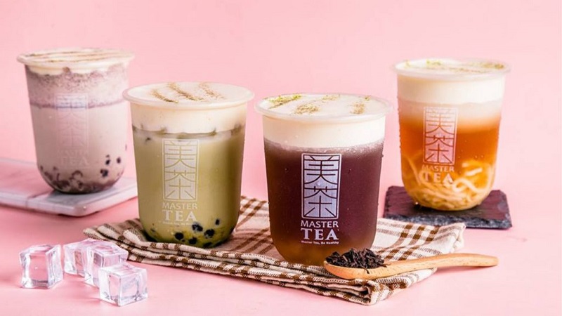 Master Tea là thương hiệu trà sữa nổi tiếng của Đài Loan