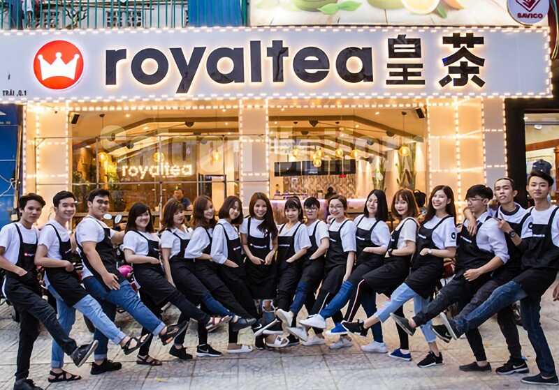 Quán trà sữa ngon Hà Nội gọi tên Royaltea