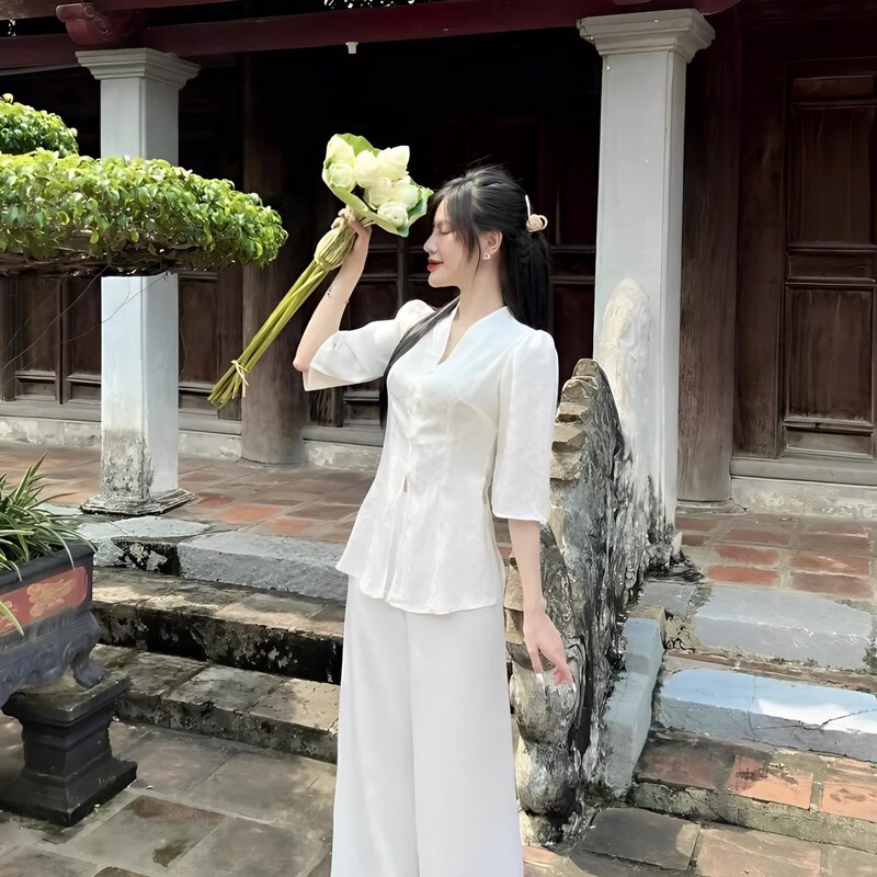 Bạn nên lựa chọn shop bán quần áo lam đi chùa uy tín để mua áo lam đi chùa ở Hà Nội