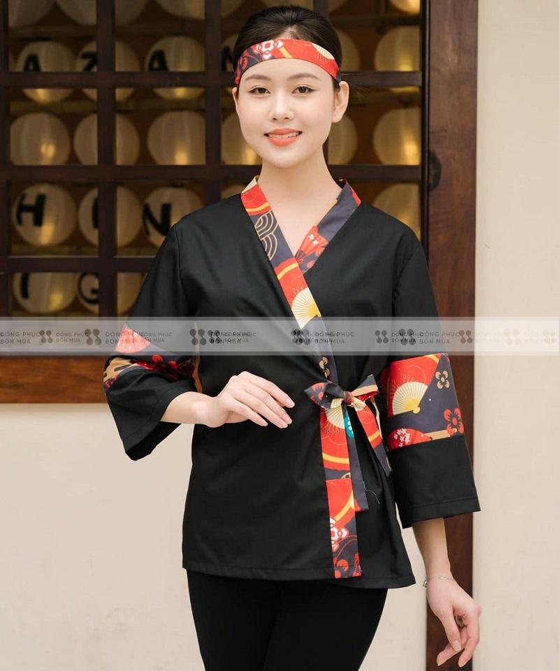 Thiết kế áo là sự kết hợp giữa văn hóa hai nước Nhật Bản và Việt Nam