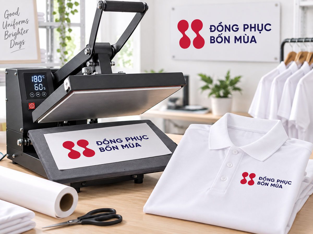 Kỹ thuật in chuyển nhiệt sublimation tại Đồng Phục Bốn Mùa