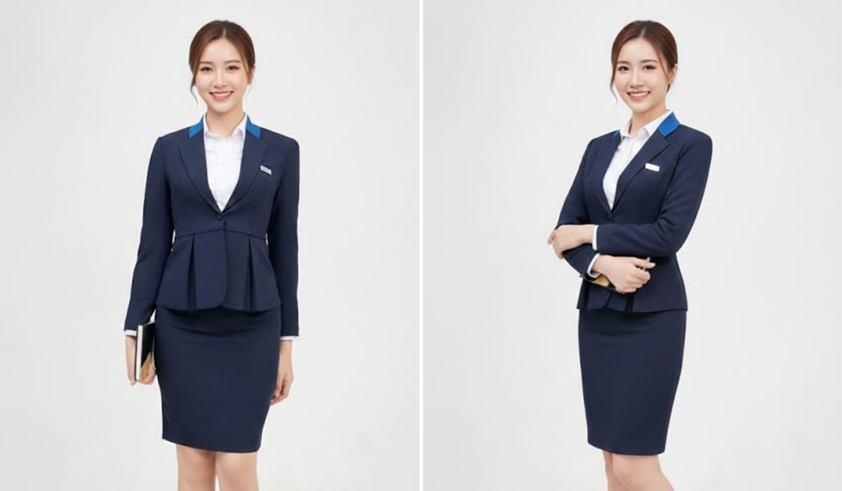 Mẫu đồng phục vest nữ công sở