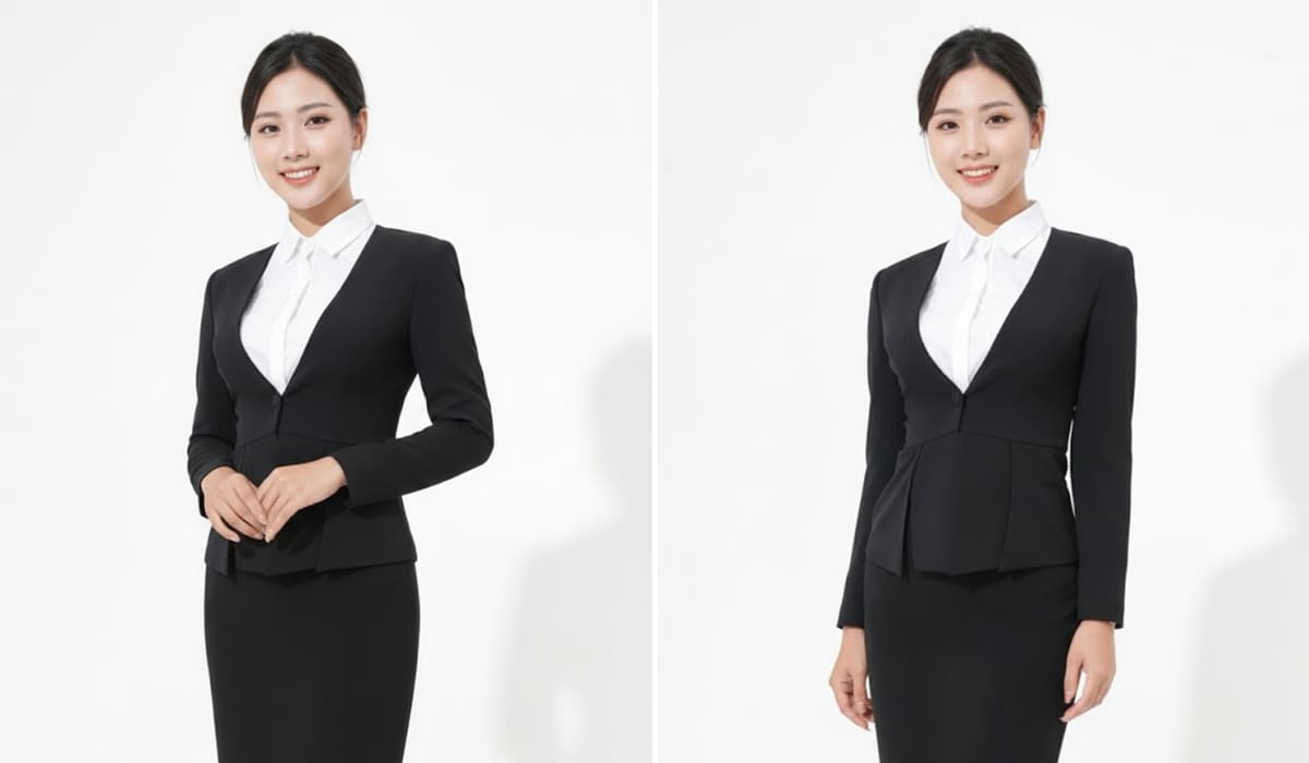 Mẫu đồng phục vest nữ nhân viên kinh doanh