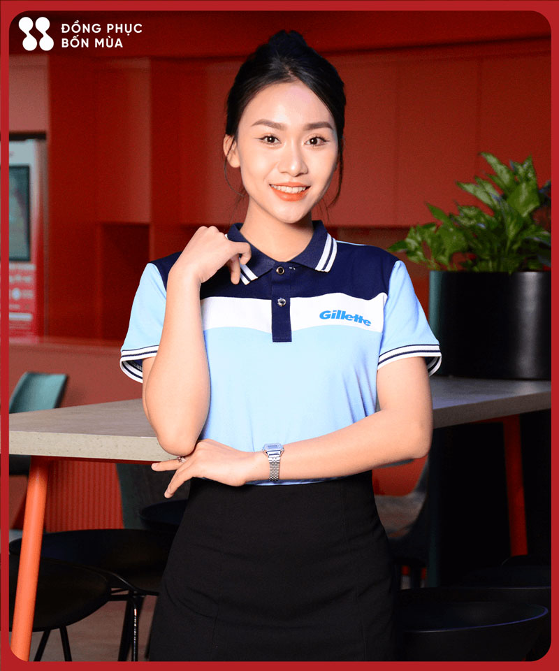 bảo quản áo đồng phục công ty thương hiệu Gillette