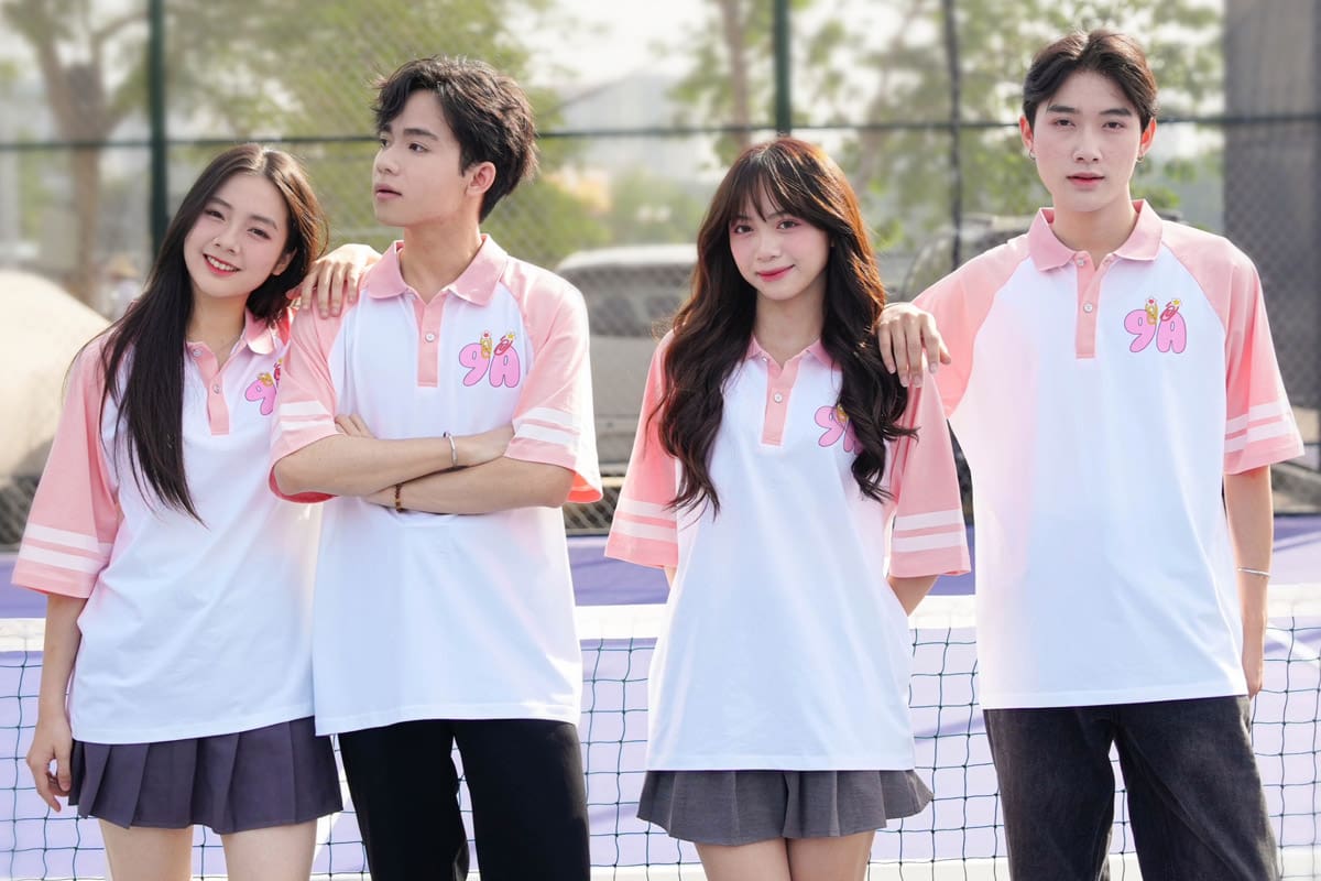 BST áo lớp có cổ KIND