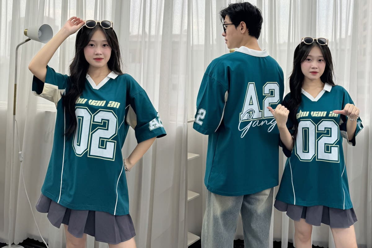 Đồng phục áo lớp oversize đẹp