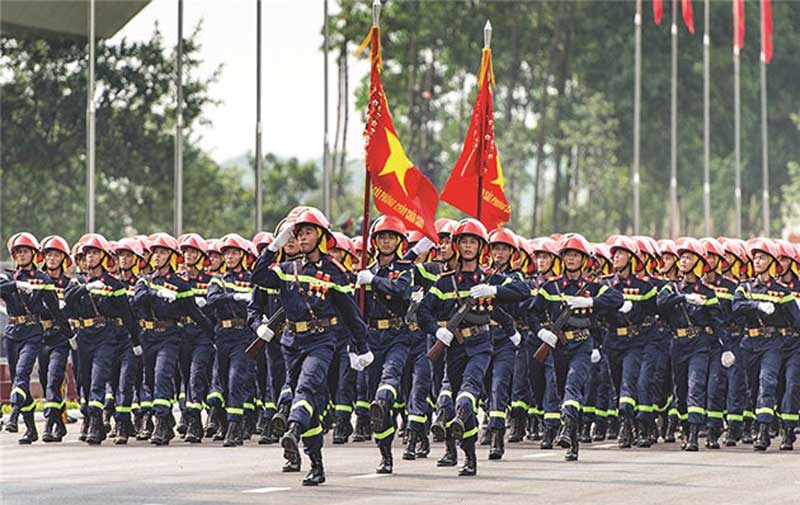 Đồng phục cảnh sát phòng cháy chữa cháy