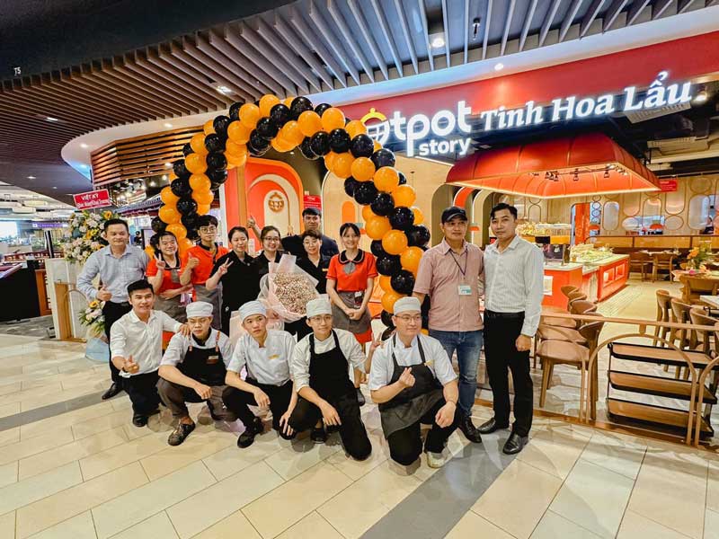 Đồng phục đầu bếp nhà hàng Hotpot Story