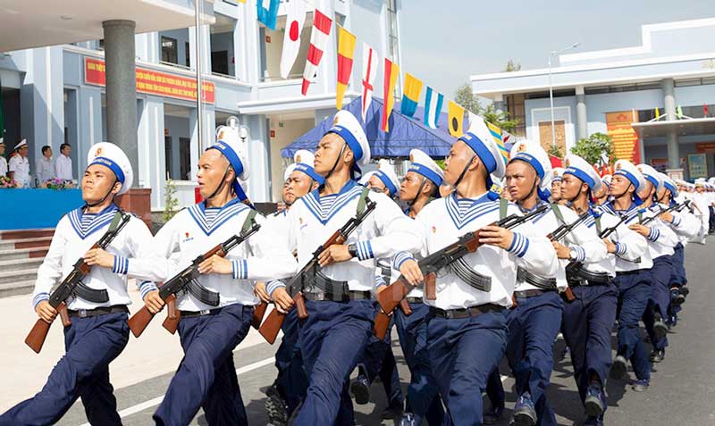 Điểm đặc trưng trong quân phục hải quân