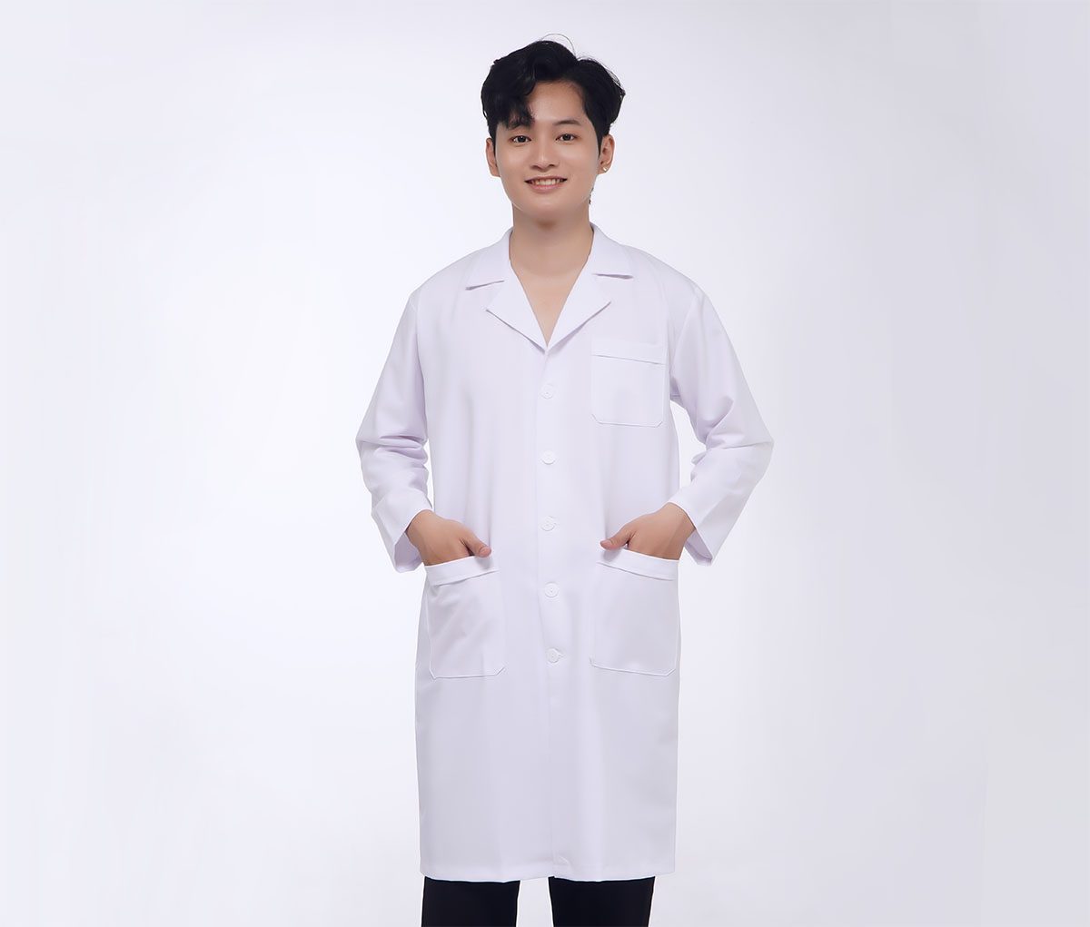Mẫu áo blouse dài tay