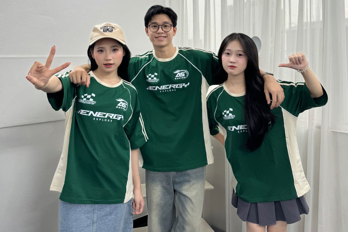 Mẫu áo polo đồng phục nhóm lớp