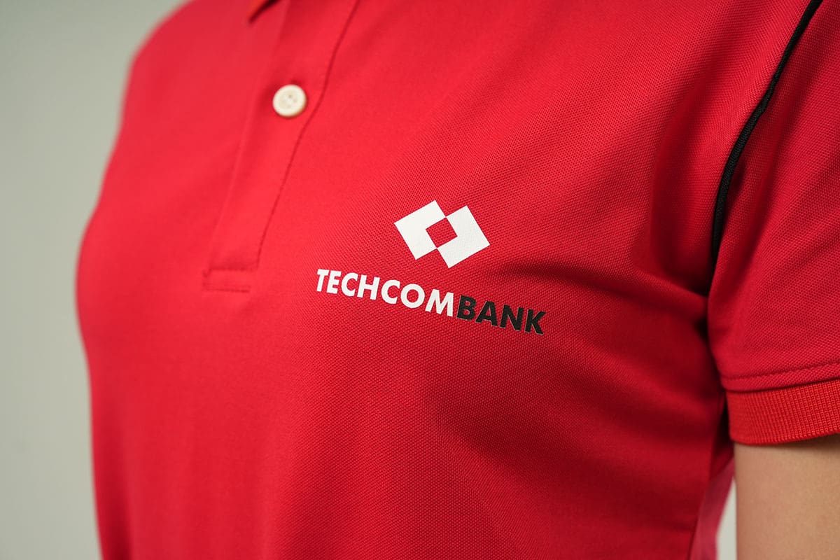Chất vải may đồng phục ngân hàng Techcombank cao cấp