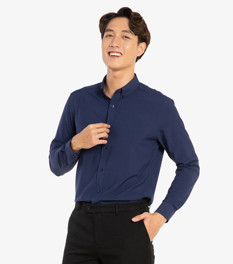 Sơ mi vải sợi nano