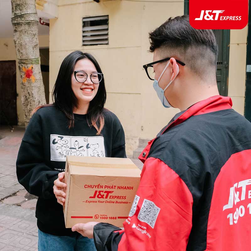 Mẫu áo khoác đồng phục thương hiệu J&T
