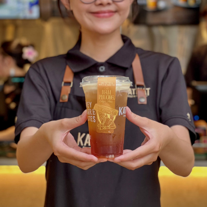 Đồng phục tạp dề công ty Katinat
