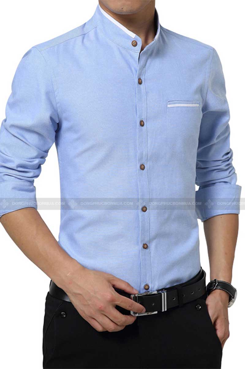 Đường chỉ áo sơ mi đẹp, thẳng đều