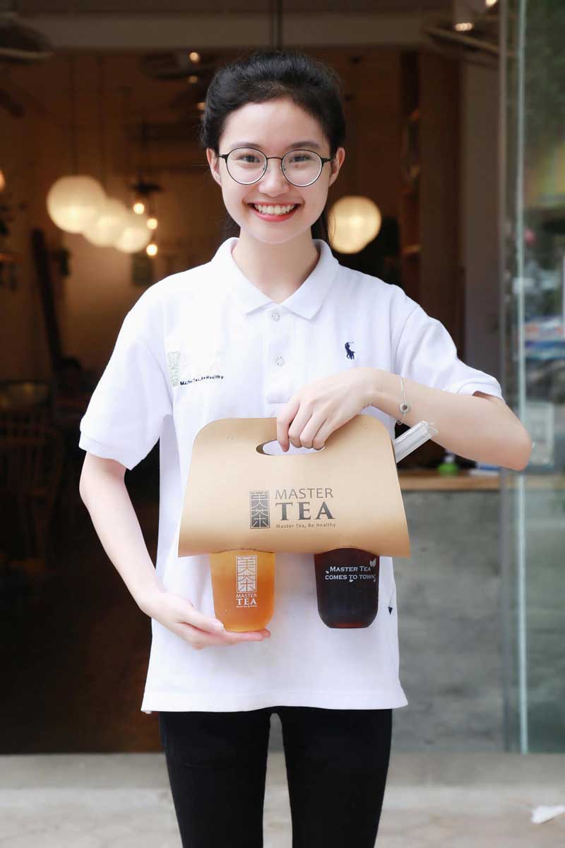 Áo polo đồng phục trà sữa Master Tea