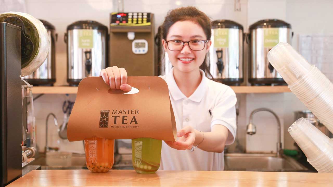 Đồng phục trà sữa Master Tea: Thiết kế trang nhã, tinh tế