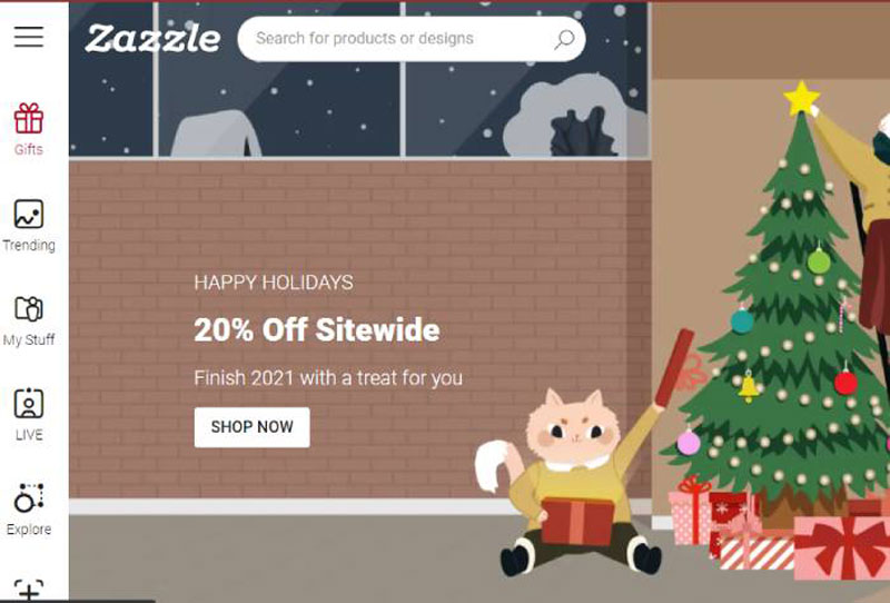 Thiết kế áo đồng phục tại Zazzle