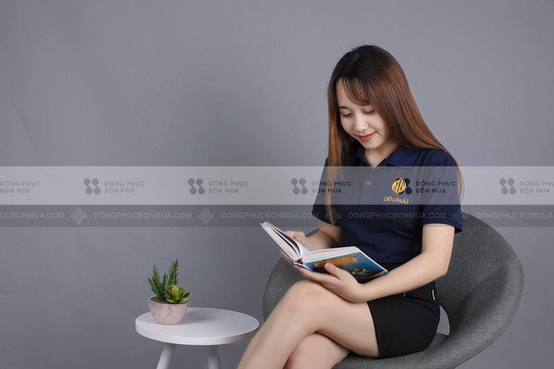 Áo đồng phục công ty Điền Phát trẻ trung, hiện đại - Ảnh 10