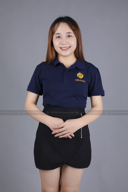Áo đồng phục công ty Điền Phát trẻ trung, hiện đại - Ảnh 7