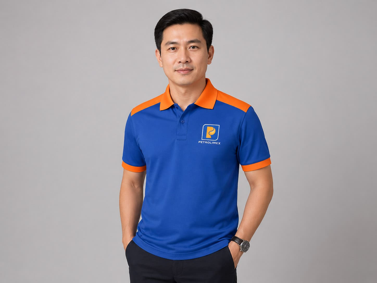 Mẫu áo thun đồng phục công sở Petrolimex