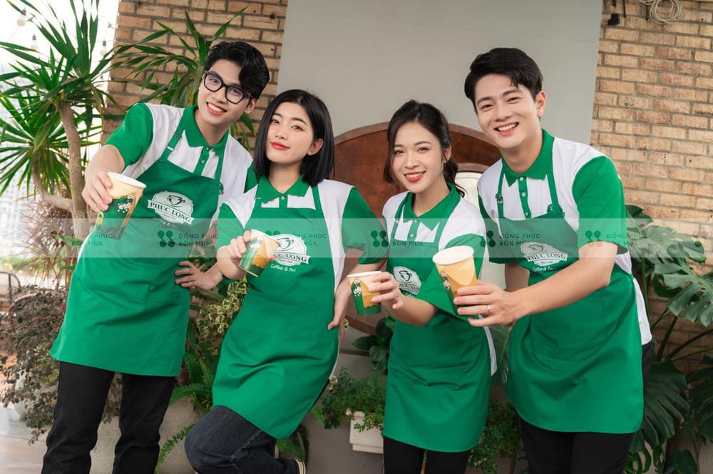 Đồng phục cà phê và trà Phúc Long - Ảnh 4