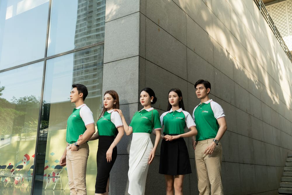 Áo thun có cổ ngân hàng VPBANK ngắn tay form Regular Fit - Ảnh 5
