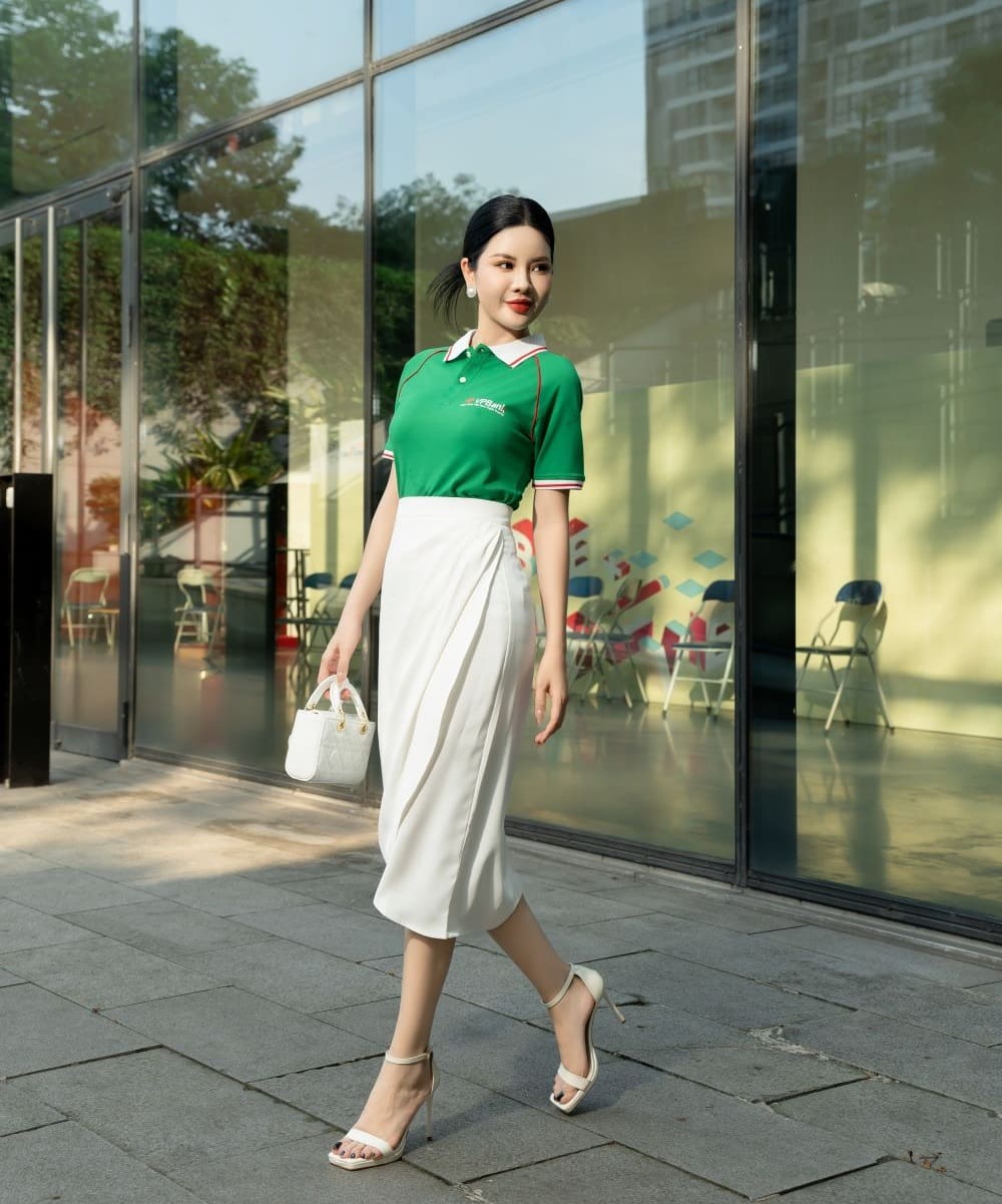 Áo thun có cổ ngân hàng VPBANK ngắn tay form Regular Fit - Ảnh 4