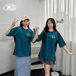 Phối màu mẫu đồng phục lớp Racing tươi sáng, nổi bật
