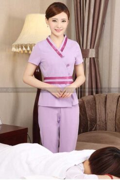 Chất liệu vải may đồng phục spa cao cấp