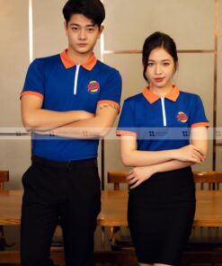 Chất liệu vải may đồng phục tạp dề McDonald's