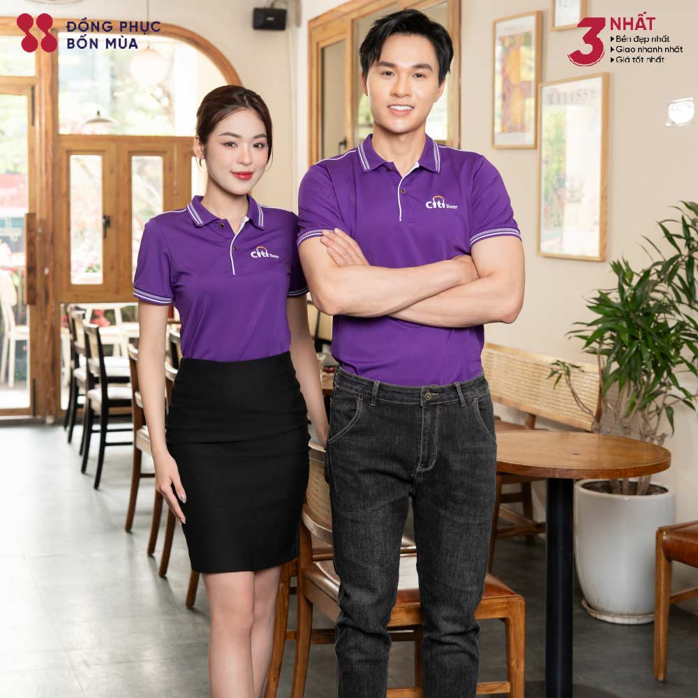 Áo đồng phục polo Citi Beer