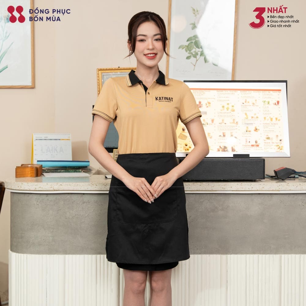 Đồng phục thương hiệu KATINA Coffee & Tea House