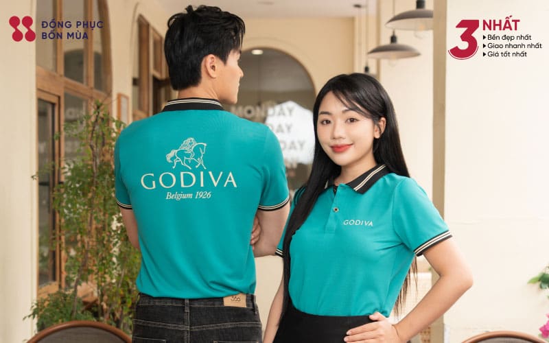 Màu sắc và sự phù hợp với thương hiệu Godiva