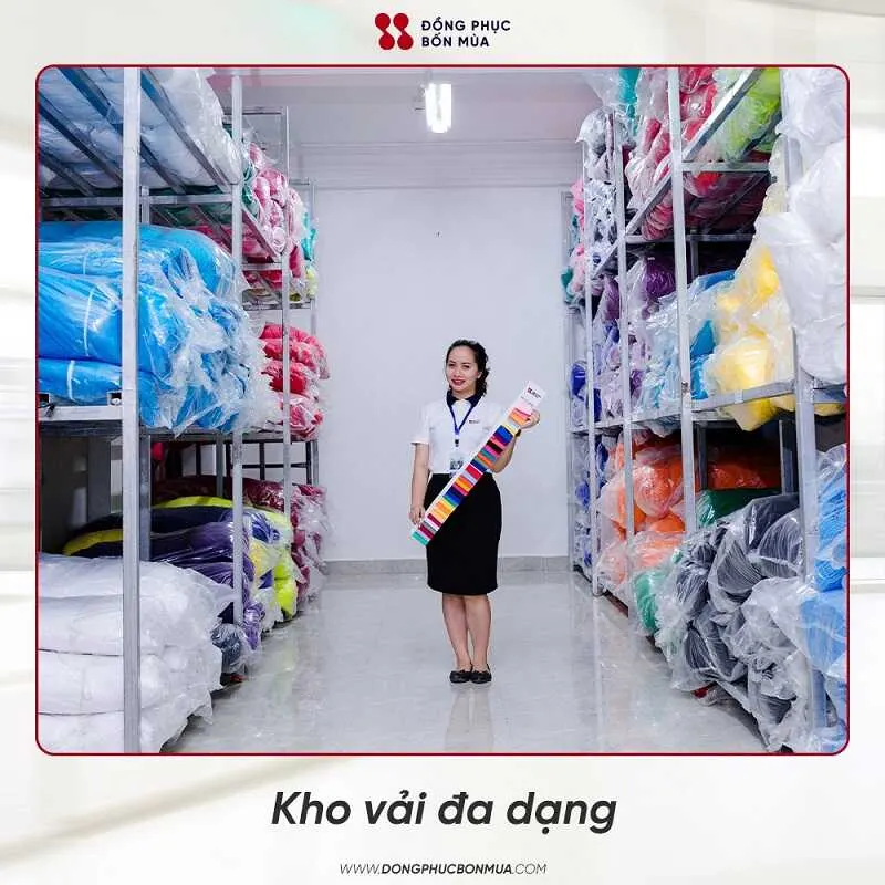 Xưởng may đồng phục tại Cà Mau - Đồng Phục Bốn Mùa