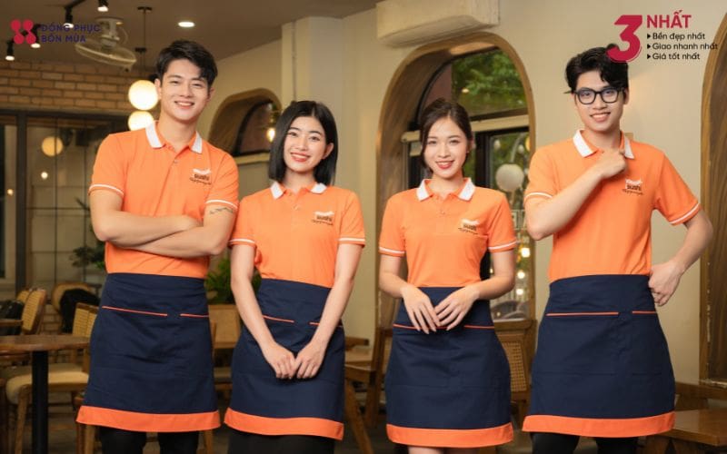 Xưởng May Đồng Phục F&B Đẹp, Chất Lượng | Giá Rẻ 2026