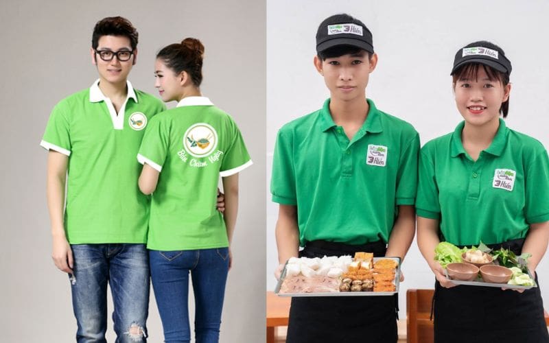 Áo polo đồng phục bền đẹp, chuyên nghiệp