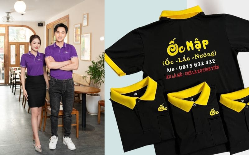 Đặt may đồng phục quán ốc cần chuẩn bị những gì?